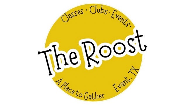 The Roost Community Center Logo: Classes Clubs Events, A place to gather